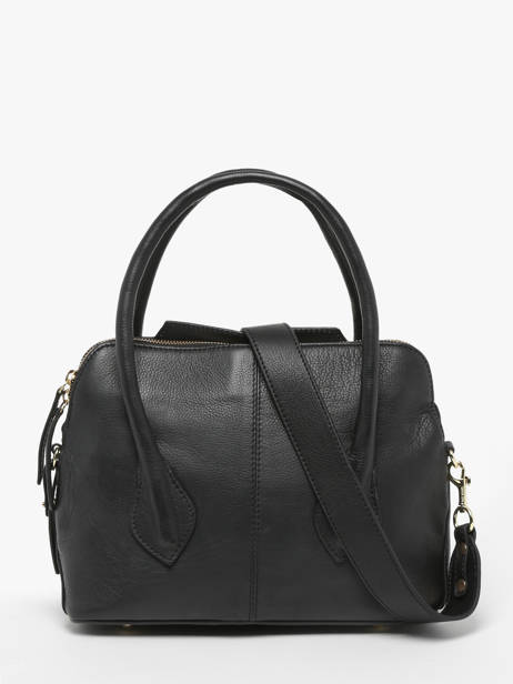 Handtas Gisèle S Art Déco Leder Paul marius Zwart la suite art deco GISESART ander zicht 4